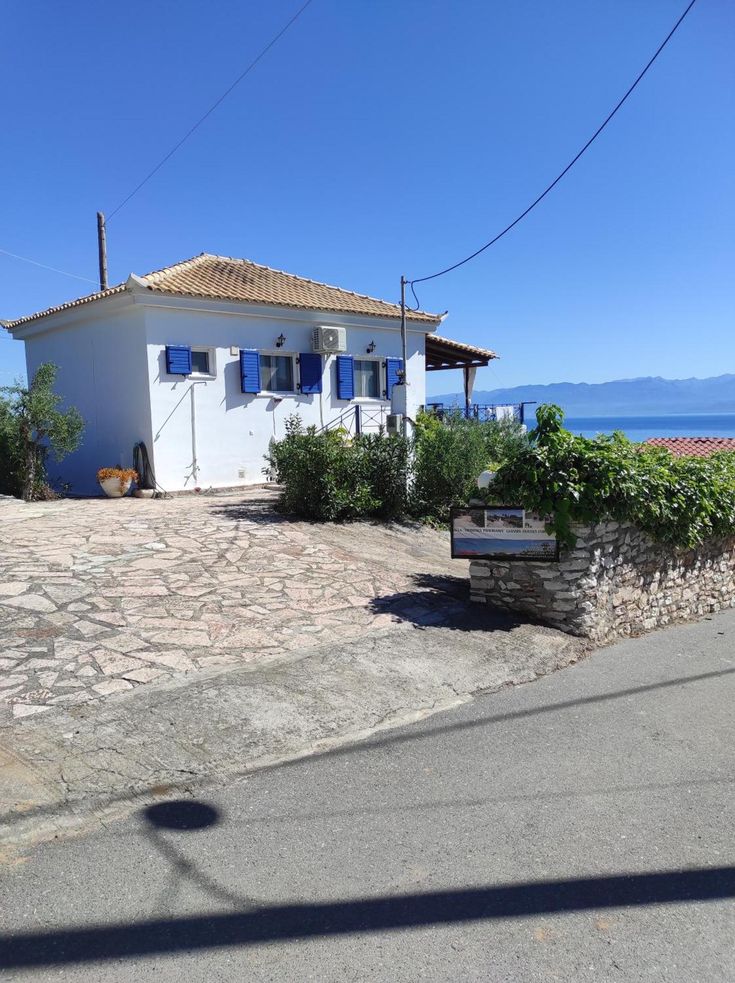Villa Panorama Michalis Haikos Two Minutes Walk To The Beach Peroulia Kompoi Екстер'єр фото